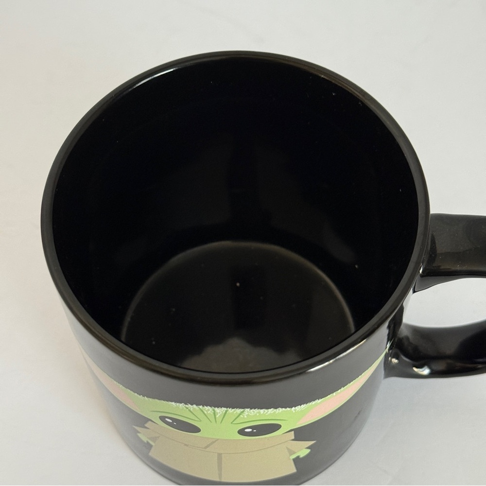 Star Wars: The Mandalorian The Child Stand Black 20 oz. Mug - Picture 6 of 9